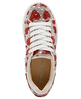 Betsey Johnson Little Girls Sidny Rhinestone Sneakers