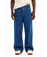 Desigual Men's Long jeans with pockets