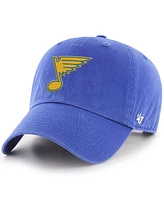 '47 Brand Men's Blue St. Louis Blues 2025 Nhl Winter Classic Clean Up Adjustable Hat