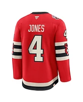 Fanatics Men's Seth Jones Red Chicago Blackhawks 2025 Nhl Winter Classic Premium Player Jersey