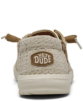 Hey Dude Women's Wendy Crafted Boho Casual Moccasin Sneakers from Finish Line