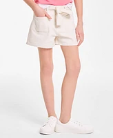 Tommy Hilfiger Big Girls Belted Denim Shorts