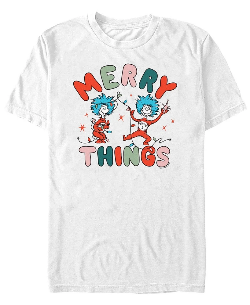 Fifth Sun Men's Merry Things Short Sleeve T-Shirt