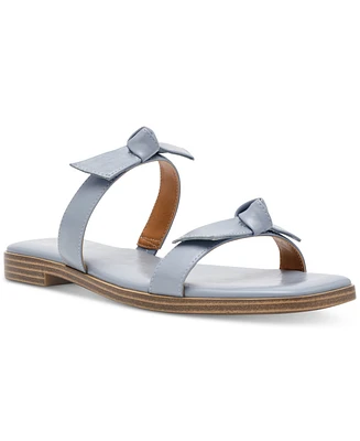 Dv Dolce Vita Women's Medford Two-Band Bow Flat Sandals