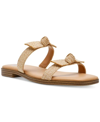 Dv Dolce Vita Women's Medford Two-Band Bow Flat Sandals