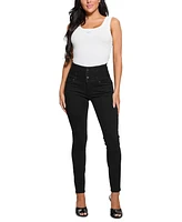 Guess Women's Corset-Waist High-Rise Skinny Jeans