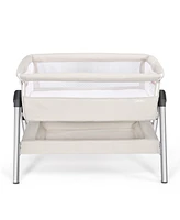 Gouun Portable Bedside Bassinet - Adjustable Height & Angle