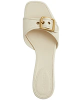 Coach Women's Margot Kitten-Heel Slide Sandals