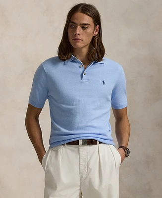 Polo Ralph Lauren Men's Cotton Polo-Collar Sweater