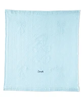 Lands' End Scottish Lace Bear Baby Blanket