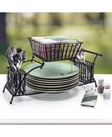 Sorbus 4 Section all-in-one Buffet Utensil Caddy