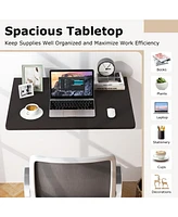 Gouun 31.5 x 23.5 Inch Wall Mounted Folding Table for Small Spaces
