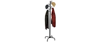 Slickblue Metal Coat Rack Entry Hall Tree Hat Rack