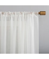 No. 918 Mallory Sheer Voile Rod Pocket Curtain Panel