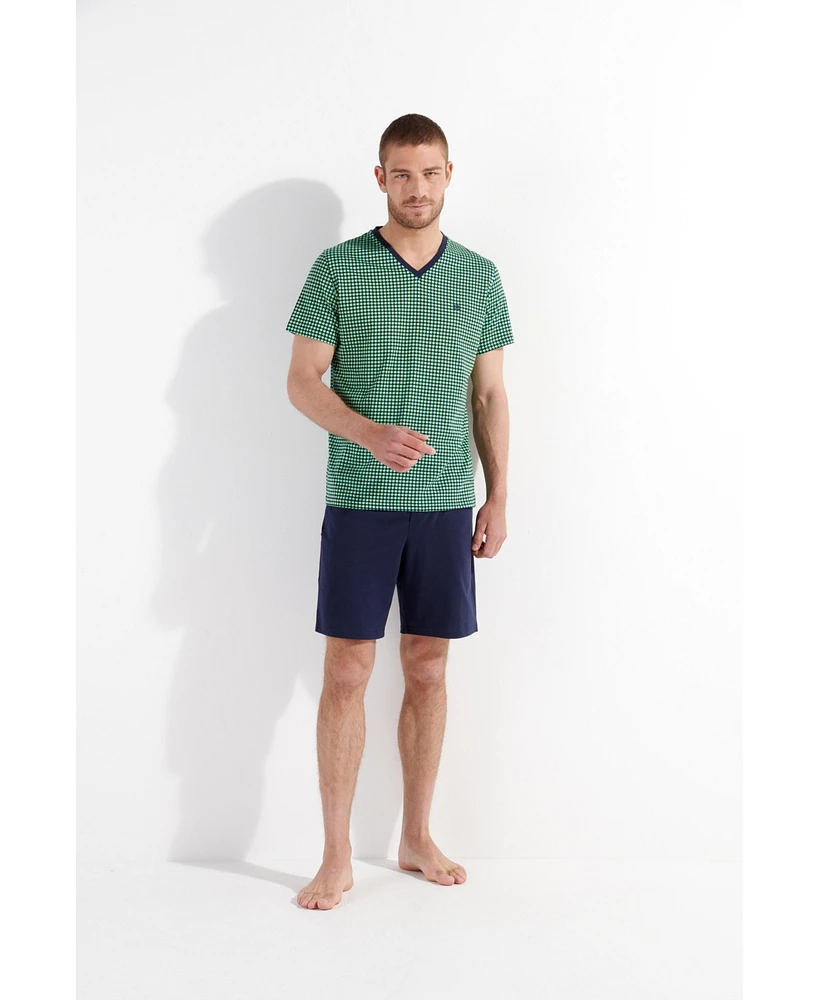 Hom Usa Men's Filippo Short Pajama Set