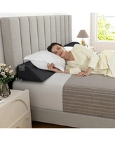 Gouun Bed Wedge Pillow with Storage Bag-King Size