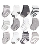 Hudson Baby Baby Boys Hudson Unisex Cotton Rich Newborn and Terry Socks