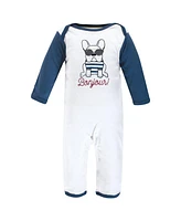 Hudson Baby Infant Boy Cotton Coveralls