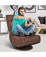 Gouun 5-Position Folding Floor Gaming Chair