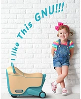 Gyroor Gnu 40W Electric Trolley Suitcase Inspired Electric Ride-On Luggage for Kids ,A Fun & Practical Travel Buddy Ages 3-6-up to 5 Miles 5MPH