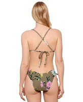 Salt Cove Juniors Floral Print Sweetheart Bikini Top Bottoms Exclusively At Macys