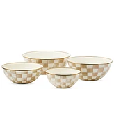 Mackenzie-Childs Mocha Check Large Everyday Bowl, 128-oz.