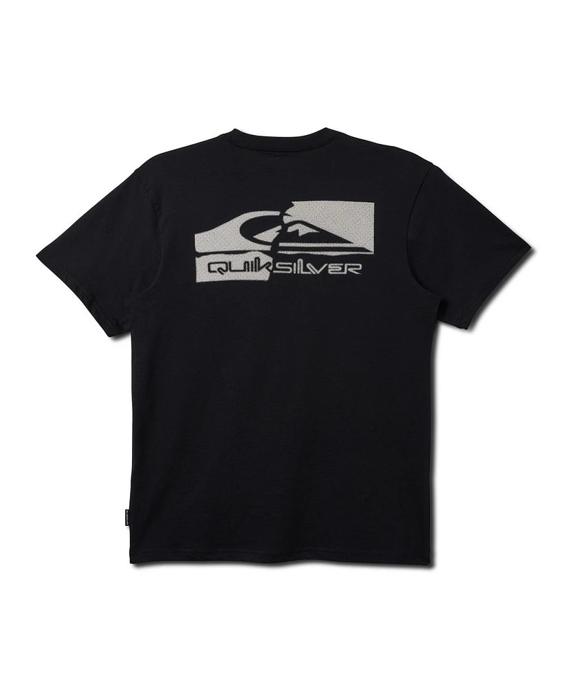 Quiksilver Men's Torn Short Sleeve T-Shirt