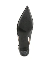 Naturalizer Women's Nicolette Pointed Toe Kitten Heel Slingback Pumps