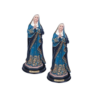 Fc Design "2-pc Gift Set" 12"H Mater Dolorosa Holy Figurine Statue Ornament Home Room Office Decor and Perfect Gift Ideas for Housewarming, Holidays a