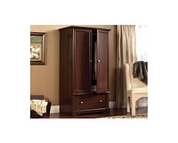 Slickblue Drawer and Garment Rod Wardrobe Armoire