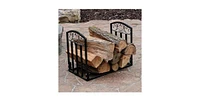 Slickblue Indoor/Outdoor 2-Ft Firewood Holder Log Rack for Efficient Storage