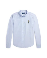 Polo Ralph Lauren Big Boys Bear Cotton Oxford Shirt