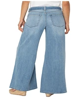 Liverpool Los Angeles Women's High Rise Super Stride Jeans with Belt