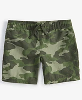 Epic Threads Toddler Boys Camo Nylon Shorts, Exclusively at Macy's