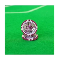 Slickblue Ben Franklin Holo Inlay Poker Chips (25-Pack) – Premium Quality Poker Chips