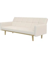 Slickblue Modern Mid-Century Sleeper Sofa Bed - Stylish Convertible Couch for Small Spaces