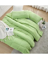 Nourishing Retreat - Coma Inducer Oversized Comforter Set - Margarita,Queen