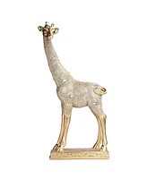 Fc Design "2-pc Gift Set" 10"H Baby Giraffe Figurine in Gold Finish Figurine Statue Ornament Home Room Office Decor and Perfect Gift Ideas for Housewa