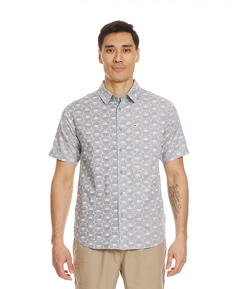 Quiksilver Men's Florever Classic Short Sleeve Woven Shirt