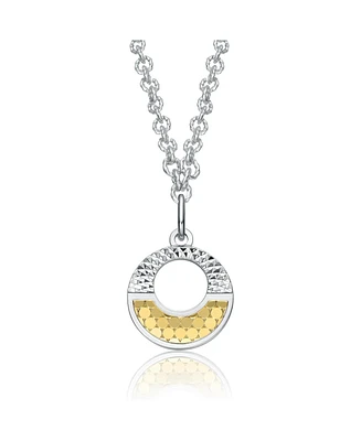 Infinite Harmony Circle Pendant Necklace