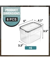 Sorbus Pack (0.8L/27.05 Oz) Airtight Food Storage Containers with Locking Lids