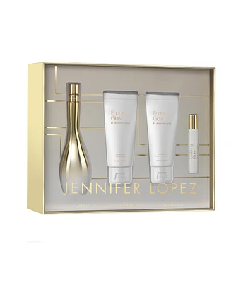 Jennifer Lopez Enduring Glow Gift Set 2019 for Edp 50ml & 75ml Bl & 75ml Sg & Roll on (4PCS)