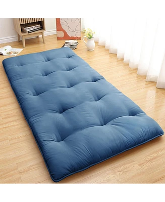 gaomon Japanese Floor Mattress Twin, Portable Futon Thicken Sleeping Mattress, for Camping & Guest Room