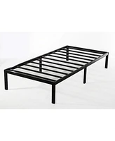 Slickblue Metal Platform Bed Frame No Box-Spring Needed for Convenient Sleeping