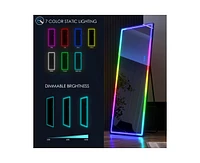 Vlsrka Rgb Led Full Length Mirror