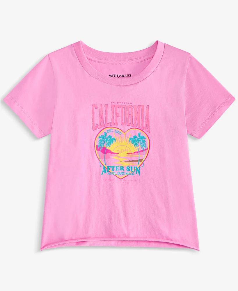 With Jules Big Girl Cali Graphic T-Shirt
