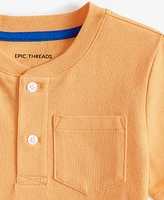 Epic Threads Toddler Boys Henley T-Shirt, Exclusively at Macy's