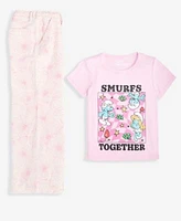 Epic Threads Girls Smurfs Baby T Shirt Riveria Cropped Wide Leg Pants Exclusively At Macys
