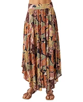 O'Neill Juniors' Marnie Siren Abstract Print Maxi Skirt