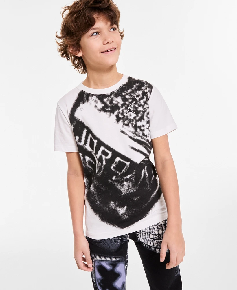 Jordan Big Boys Mvp Ring Graphic Cotton T-Shirt